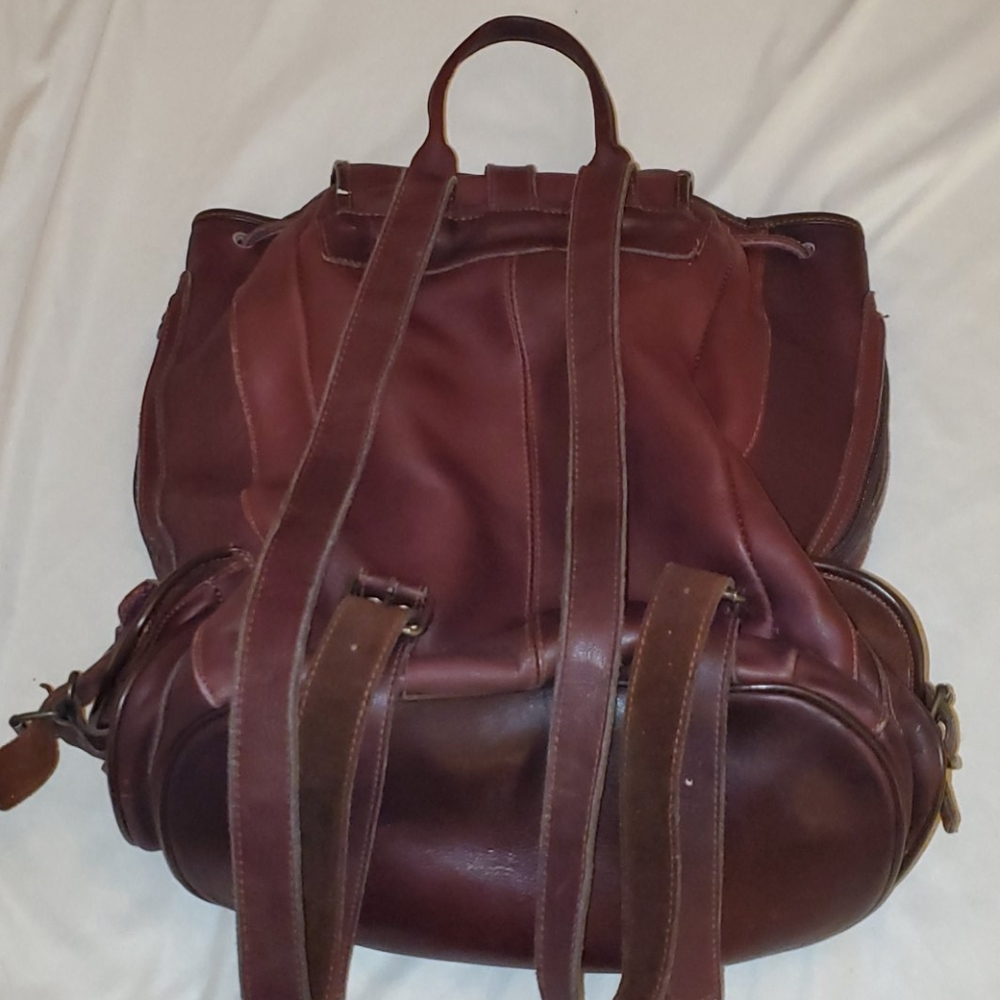 Leather Backpack - Picture 2 of 4